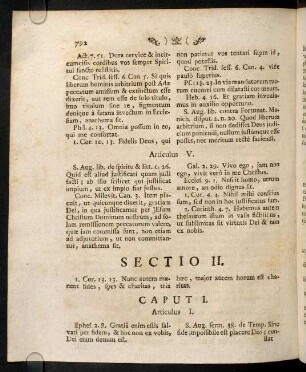792-806, Sectio II