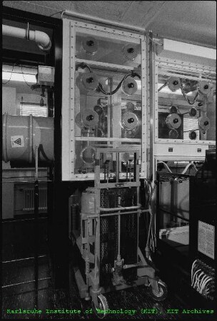 Gloveboxen des Instituts für Radiochemie (IRCh)