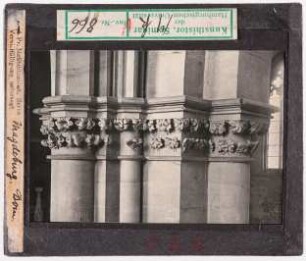 Magdeburg: Dom, Chorumgang, Kapitelle