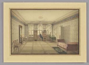 Interieur eines Empire-Salons