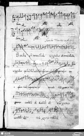 Sancta trinitas [gestrichen]