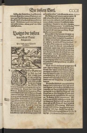 Volget die histori vom bild zu Babel/ Beel genannt.
