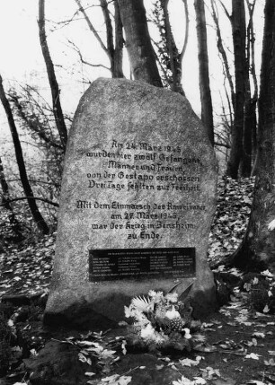 Gedenkstein; Bensheim, Im Vetzersberg