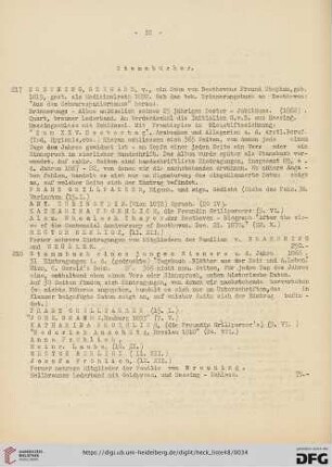 Stammbücher (Nr. 217 - 218)