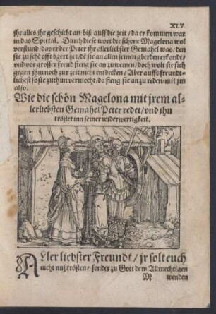 Wie die schön Magelona mit irem allerliebsten Gemahel Peter redet ...