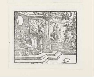 Froschplage, aus: Martin Luther, "Biblia: Das ist: Die gantze heilige Schrifft: Deudsch", Wittenberg 1561, S. 36 recto