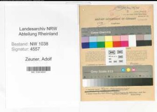 Entnazifizierung Adolf Zeuner , geb. 05.04.1888 (Architekt)