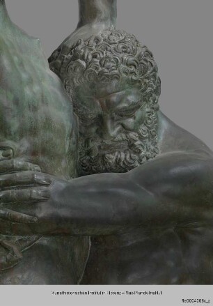 Herkules- und Antäusbrunnen : Herkules und Antäus