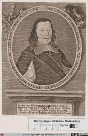 Bildnis (Johann) Conrad Wiederhold (Widerhold)