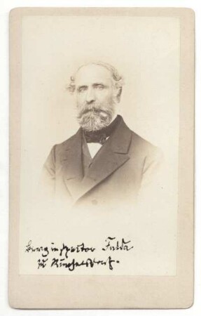 Berginspector Fulda zu Richelsdorf. (Fulda, Wilhelm auf dem Richelsdorfer Gebirge)