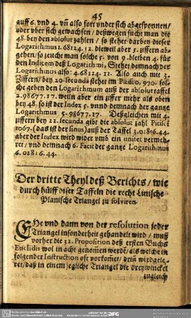 Der dritte Theyl