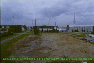 Baugrundstück der Angströmquelle Karlsruhe (ANKA), von Süden
