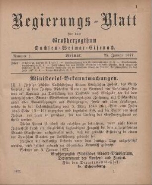 1. Ministerialbekanntmachung, das Erfindungs-Patent auf Apparate zur Darstellung von Torfkohle betreffend