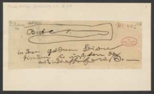 Brief an Anton Schindler : o.D. [Mai 1824]