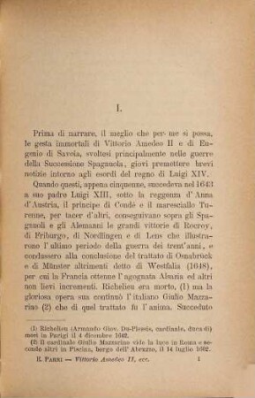 Vittorio Amedeo II. ed Eugenio di Savoia nelle guerre della successione spagnnola. Studio storico con documenti inediti
