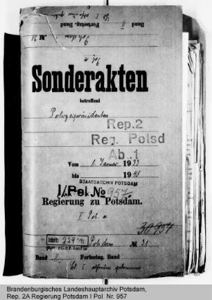 Polizeipräsident in Potsdam