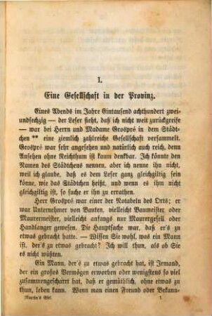 Martin's Esel : Humoristischen Roman von Paul de Kock. Übersetzt von G. F. W. Rödiger. Mit dem Kupfer der französischen Original-Ausgabe