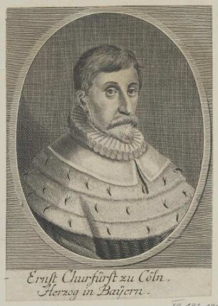 Bildnis des Ernst Churfürst zu Cöln
