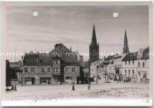 Memel, Neue Straße Ecke Friedrich-Wilhelm-Straße