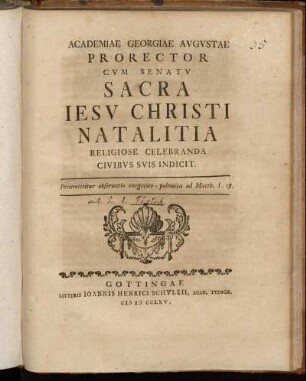 Praemittitur observatio exegetico-polemica ad Matth. I. 18.
