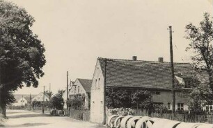 Dorfstraße in Wiednitz : Wjesna dróha we Wětnicy