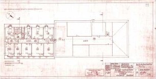 Neureuther, Gottfried von; Ludwigshafen; Direktionsgebäude der pfälzischen Eisenbahn - Ostflügel (Grundriss DG)
