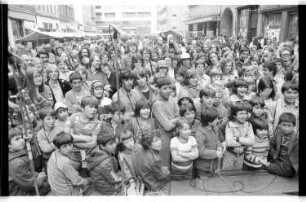 Kleinbildnegativ: Festival Fete, Dresdener Straße, 1978