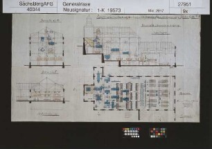 Gewerkschaft Zinnwald bei Zinnwald; Erweiterung der Zinn-Wolfram-Aufbereitungsanlage