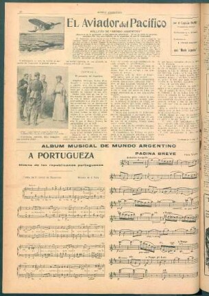 Álbum musical de Mundo Argentino : A portugueza