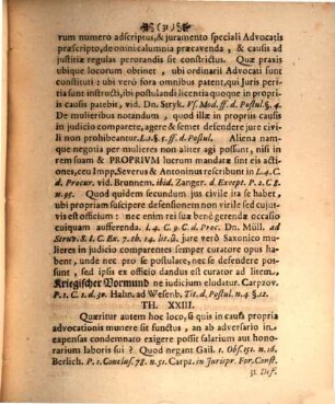 Disp. iur. de causa propria