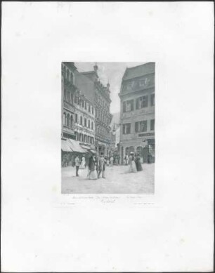 Drei Mohren (Goethehaus) / Maison habitée par Goethe / The Goethe Haus