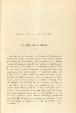 Vijftiende hoofdstuk. Het hoogland van Padang