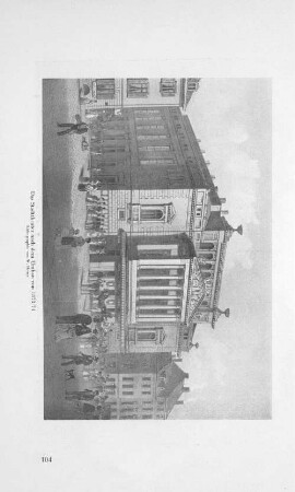 Das Stadttheater nach dem Umbau von 1873 / 74