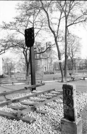 Berlin: S-Bahn Ausstellung; Betanien Künstlerhaus mit S-Bahn Ausstellung; mit Thomas-Kirche