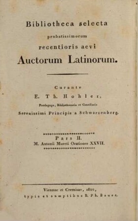 Marci Antonii Mureti ... orationes academicae