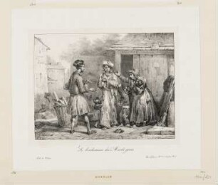 Le lendemain du Mardi-gras, aus: "Lithographische Skizzen"