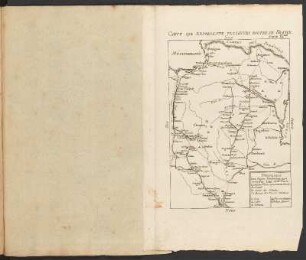 Carte IXme: Carte Qui Represente Plusieurs Routes De France.