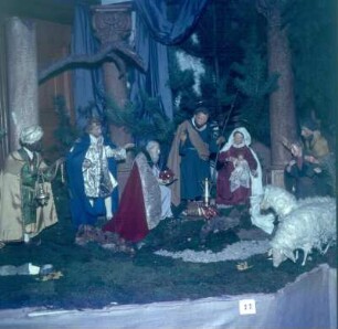 Fulda. Kirche zum Heiligen Geist. Weihnachtskrippe