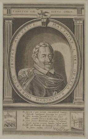Bildnis des Matthias I. Romanorvm Imperator