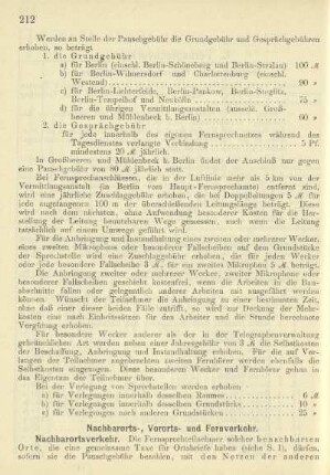 Nachbarorts-, Vororts- und Fernverkehr. Nachbarortsverkehr