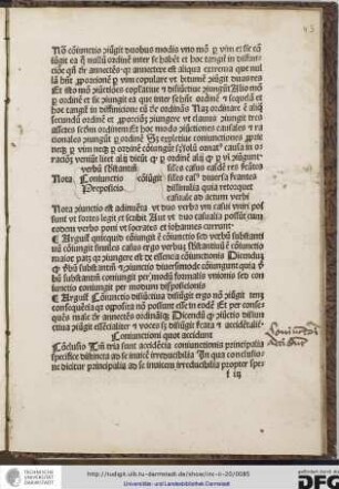 Conclusio: tamen tria sunt accidentia coniunctionis principalia specifice distincta ad se invicem irreducibilia