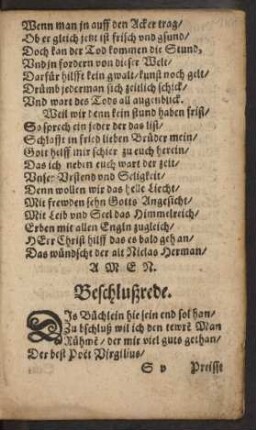 Beschlußrede.