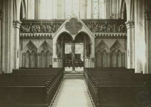 Naumburg. Dom St. Peter und Paul. Westlettner