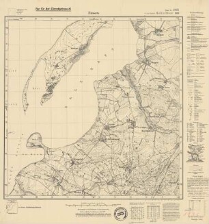 1935 (alte Nr.: 582) Russow, Meßtischblatt (4cm - Karte)