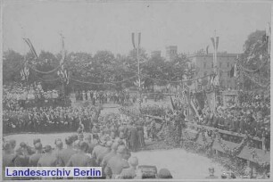 [Grundsteinlegung des Neubaues der Kaiser-Wilhelms-Akademie]