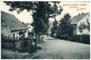 Deutsch-Einsiedel. Dorfstraße