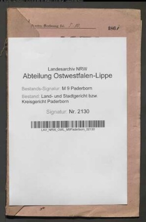 Erblasser: Wesener, Wilhelmine, geb. Eick: