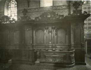 Benediktinerkloster, Chorgestühl