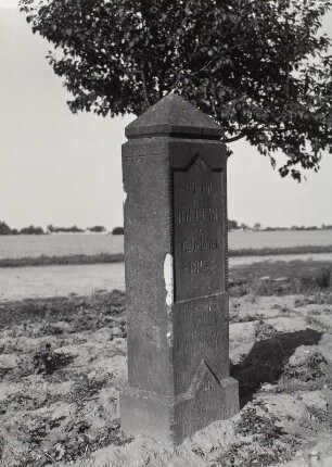 Völkerschlacht-Markstein