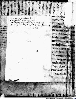 Sermo de passione domini. Nicolaus de Lyra in epistolam ad Hebraeos [u.a.] - BSB Clm 14591